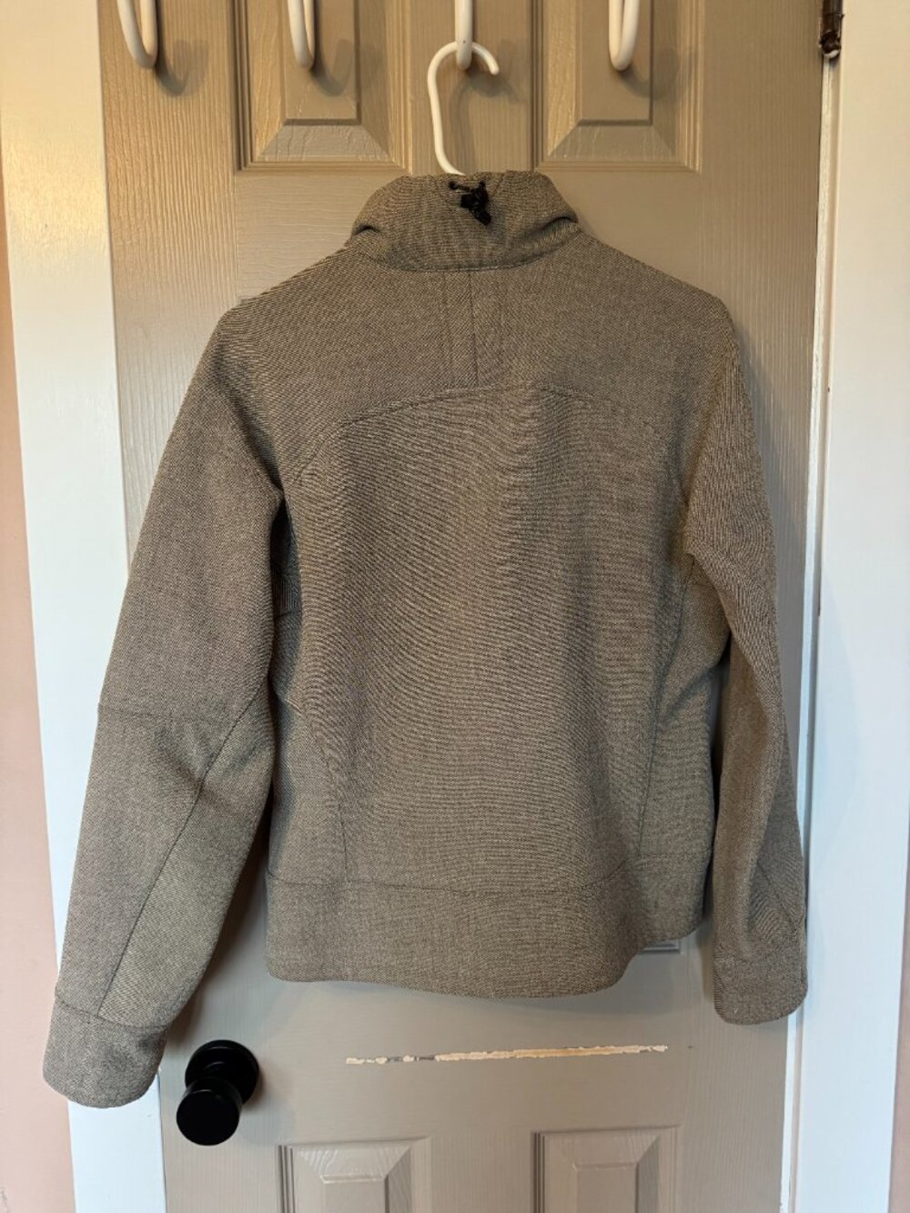 Mountain Hardwear Women's Small Gray Fleece Lined Softsell Jacket Full Zip - Picture 5 of 5